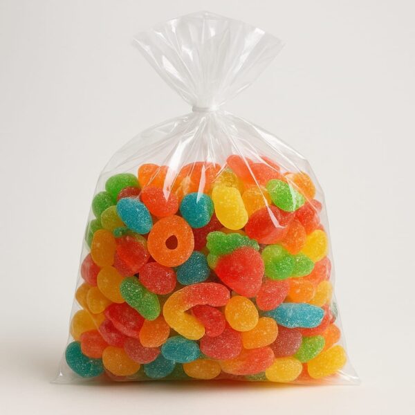 bolsa de plastico transparente